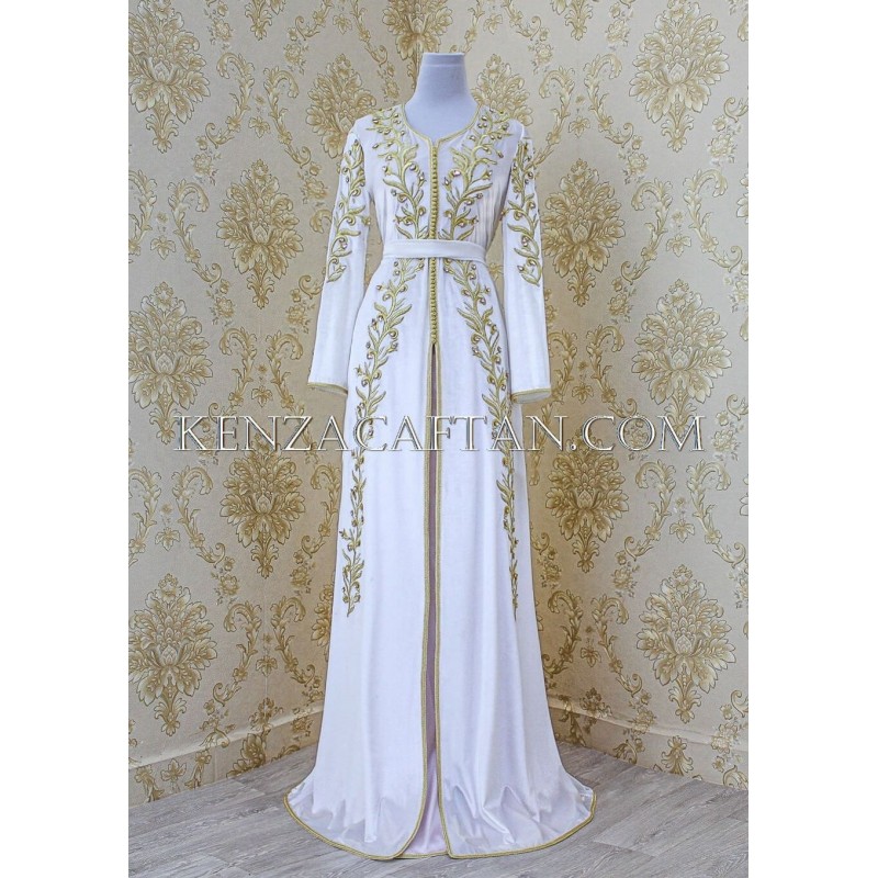 Kaftan Dress Fatima (white) - 2