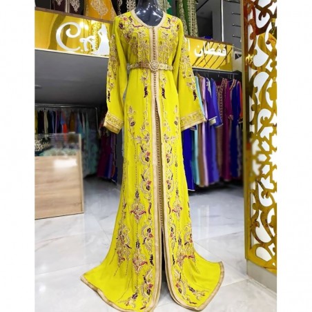 copy of Red kaftan dress - 1