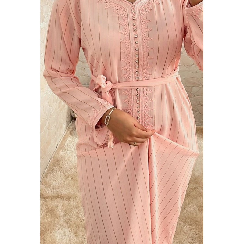 Caftan saumon new arrivals